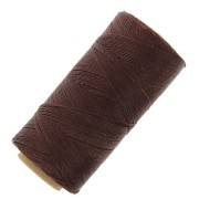 Linhasita waxed thread spool for micro macramé 0.5 mm - Mahogany (515) x335m|raw }}