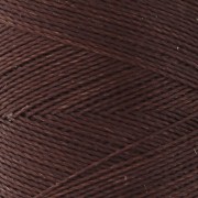 Linhasita waxed thread spool for micro macramé 0.5 mm - Mahogany (515) x335m