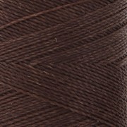 Linhasita waxed thread spool for micro macramé 0.5 mm - Pecan (649) x335m
