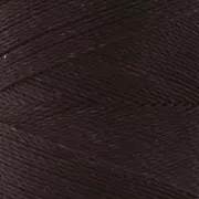 Linhasita waxed thread spool for micro macramé 0.5 mm - Ebony (555) x335m