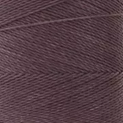 0.5mm Linhasita wax thread bobbin for micro macrame - Sangria Purple (287) x335m