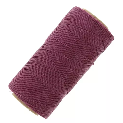 Linhasita waxed thread spool for micro macramé 0.5 mm - Violine (368) x335m