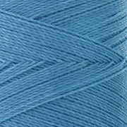 Linhasita waxed thread spool for micro macramé 0.5 mm - Sky Blue (721) x335m