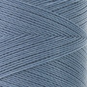 Linhasita waxed thread spool for micro macramé 0.5 mm - Jeans (384) x335m
