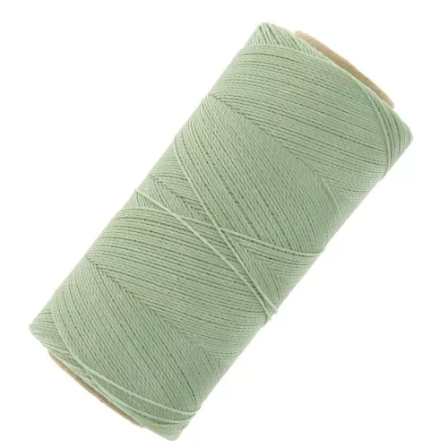 Linhasita waxed thread spool for micro macramé 0.5 mm - Lichen (397) x335m