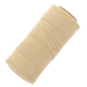 Linhasita waxed thread spool for micro macramé 1 mm - Sand (924) x168m|raw }}