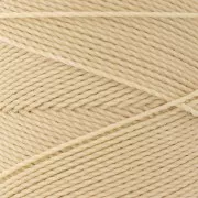 Linhasita waxed thread spool for micro macramé 1 mm - Sand (924) x168m