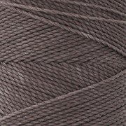 Linhasita waxed thread spool for micro macramé 1 mm - Chocolate Brown (583) x168m