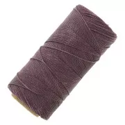 Linhasita waxed thread spool for micro macramé 1 mm - Sangria Purple (287) x168m