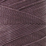 Linhasita waxed thread spool for micro macramé 1 mm - Sangria Purple (287) x168m