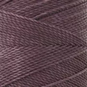 Linhasita waxed thread spool for micro macramé 1 mm - Sangria Purple (287) x168m