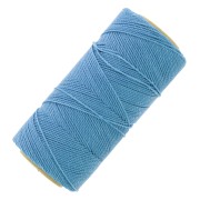 Linhasita waxed thread spool for micro macramé 1 mm - Sky Blue (721) x168m|raw }}