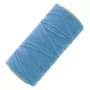 Linhasita waxed thread spool for micro macramé 1 mm - Sky Blue (721) x168m