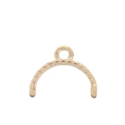 12mm Skaloti II Cymbal - For Miyuki 11/0 delica weaving - Rose Gold x1|raw }}