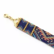 19mm Lakos III Cymbal - For Miyuki 8/0 seed beads weaving - Rose Gold x1