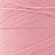 Linhasita waxed thread spool for micro macramé 0.75 mm - Baby Pink (239) x228m