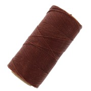 Linhasita waxed thread spool for micro macramé 0.75 mm - Old Copper (25) x228m|raw }}
