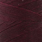 Linhasita waxed thread spool for micro macramé 0.75 mm - Currant (632) x228m
