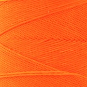 Linhasita waxed thread spool for micro macramé 0.75 mm - Neon Orange (393) x228m