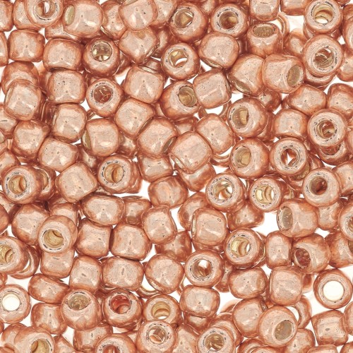 Toho Seed beads 8/0 TO8R0551 - PF Galvanized Rose Gold x8g