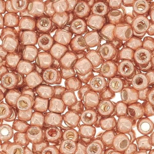 Toho Seed beads 8/0 TO8R0551 - PF Galvanized Rose Gold x8g