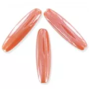 Rockets 22x6mm Luster Orange x5