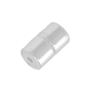 Magnetic clasp 7x4mm rhodium tone x1