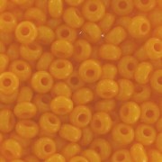 Preciosa Seed Beads 11/0 2 mm - Opaque Orange x 20 g