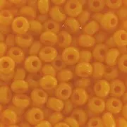 Preciosa Seed Beads 11/0 2 mm - Opaque Orange x 20 g