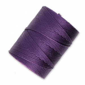C-Lon Beading Cord 0,50 mm Purple x84m