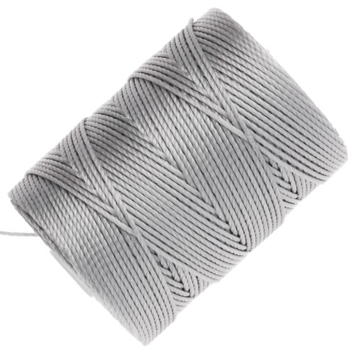 C-Lon Beading Cord 0,50 mm Argentum x84m