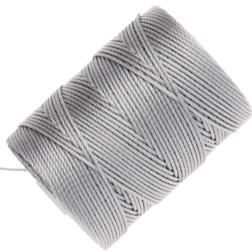 C-Lon Beading Cord 0,50 mm Argentum x84m