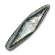 Tube natural effect 50x12mm Luxi Black x1