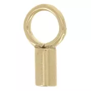 Cord end 1.2 mm - Gold Filled (gold laminate) x2