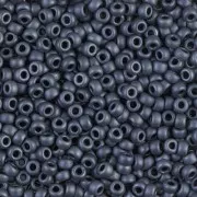 Miyuki 8/0 Seed Beads 2001 - Mat Gunmetal x8g