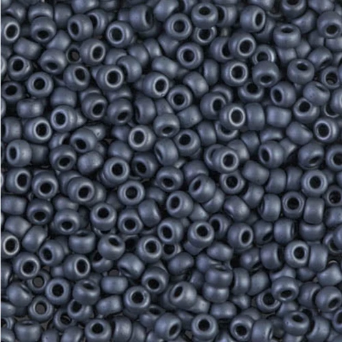 Miyuki 8/0 Seed Beads 2001 - Mat Gunmetal x8g