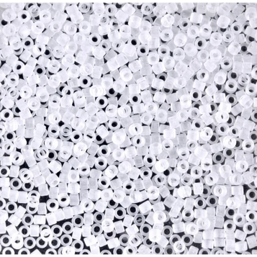 Miyuki Delica 11/0 DB0741 - Crystal Mat x100g