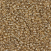 Miyuki 11/0 Seed Beads 193 - 24K Light Gold-Plated x50g