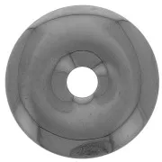 Donut 40mm Hematite x1