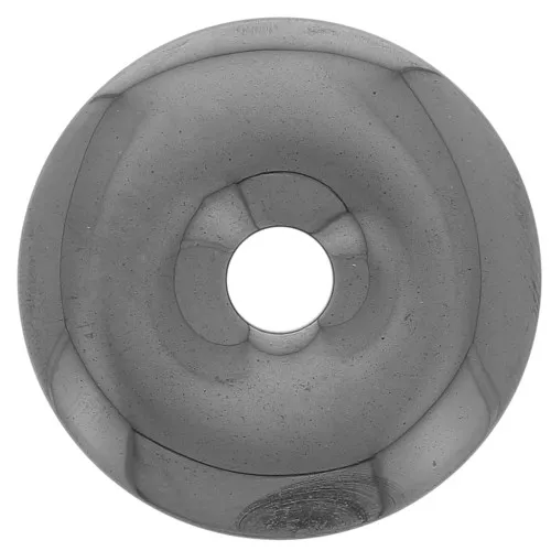 Donut 40mm Hematite x1