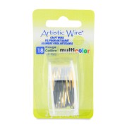 Artistic Wire Multicolor copper wire 1 mm - Silver - Gold - Black x1.8m|raw }}