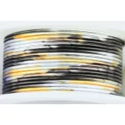Artistic Wire Multicolor copper wire 1 mm - Silver - Gold - Black x1.8m