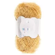 Creative Bubble - Tawashi sponge crochet thread - Mustard x50g