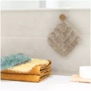 Creative Bubble - Tawashi sponge crochet thread - Mustard x50g