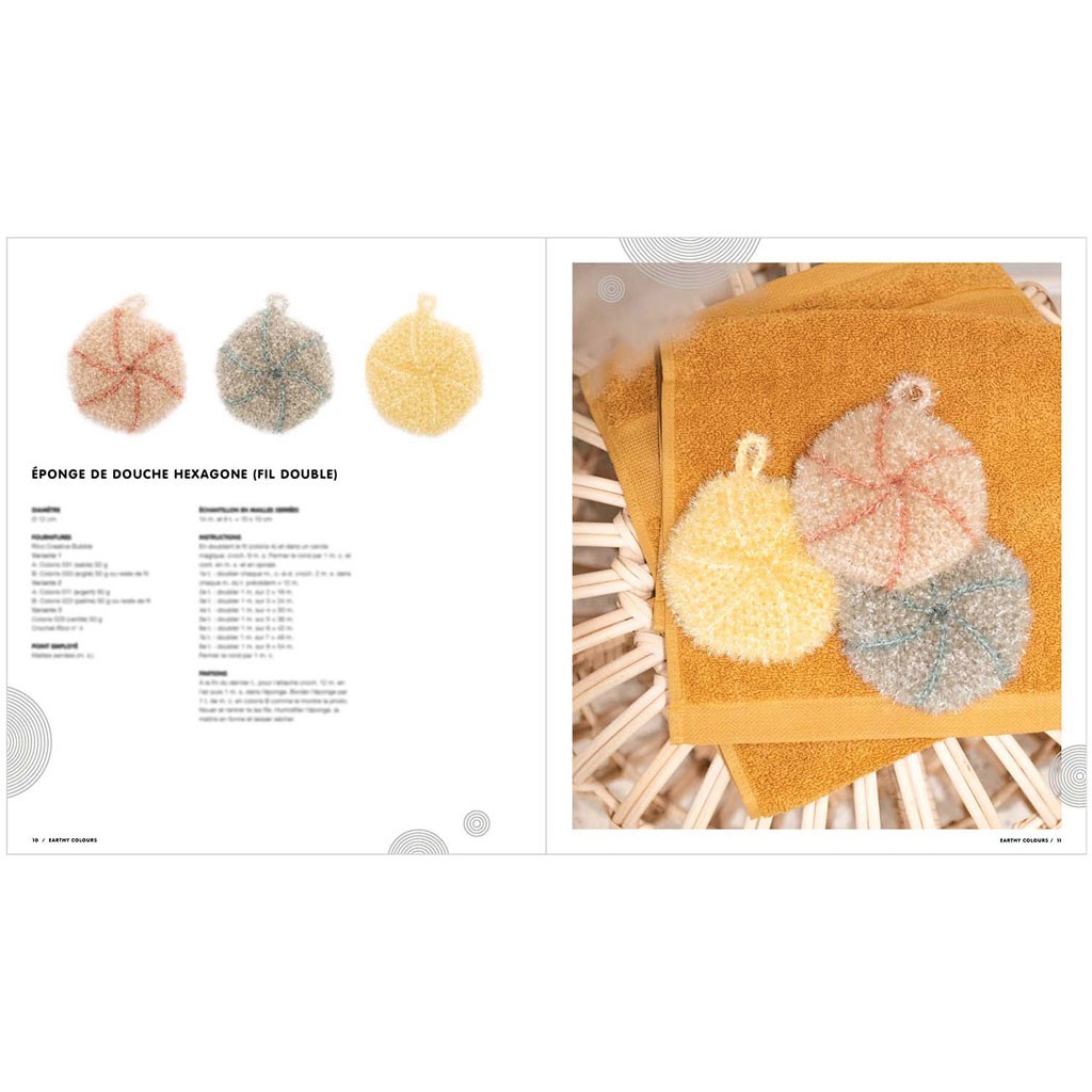 Creative Bubble Earthy Colours Le Plaisir Du Crochet In French X1 Perles Co