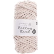 4mm Macrame Cotton Cord Spool - Creative Cotton - Unbleached x 25m|raw }}
