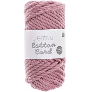 4mm Macrame Cotton Cord Spool - Creative Cotton - Lilac x 25m|raw }}