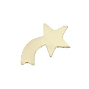 12mm Gold filled glue-on element - Shooting Star Right Side x1|raw }}