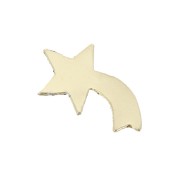12mm Gold filled glue-on element - Shooting Star Left Side x1|raw }}