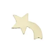 12mm Gold filled glue-on element - Shooting Star Left Side x1